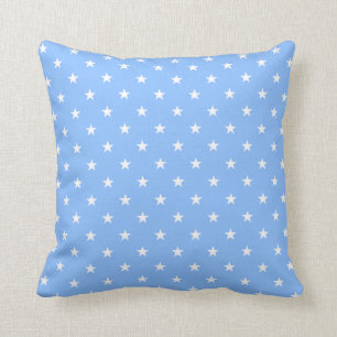 Blue Stars Pillow Kissen