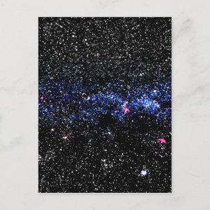 Blue Stars Postkarte