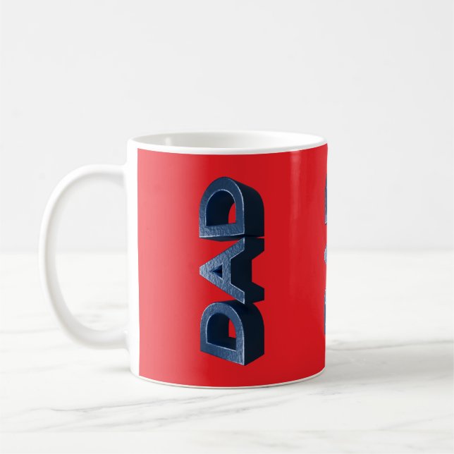 Blue Steel Vater Kaffeetasse (Links)