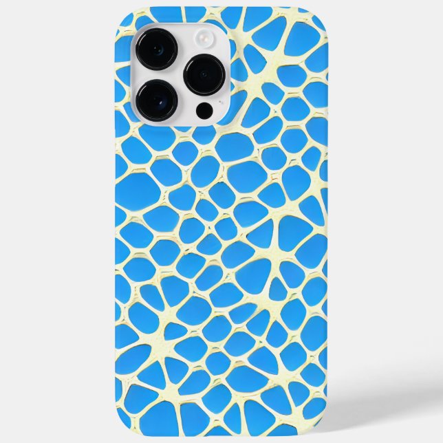 Blue Stones iPhone Case (Rückseite)