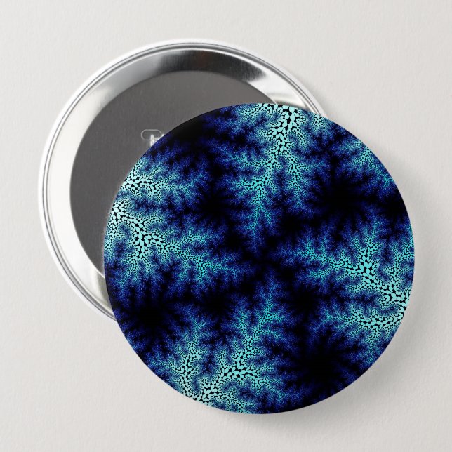 Blue Stonewash Speckle Button (Vorne & Hinten)