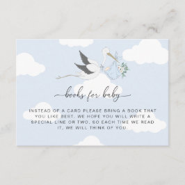 Blue Storch Books Request Insert Card