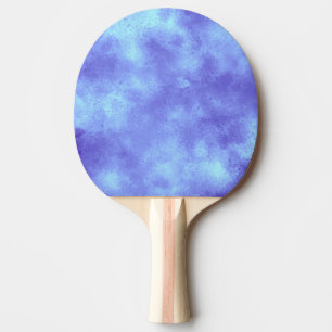 Blue Storm Cloud Effect Ping Pong Paddle Tischtennis Schläger