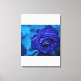 Blue Stretched Canvas Print Leinwanddruck