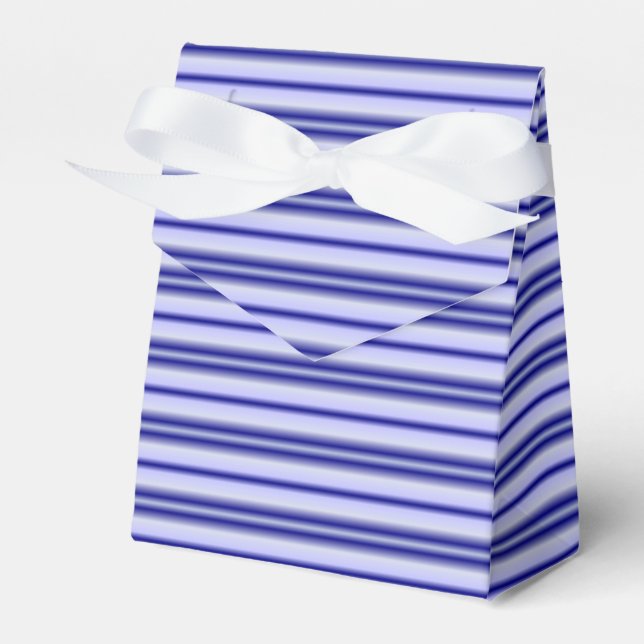 Blue Strip Favor Box Geschenkschachtel (Vorderseite)