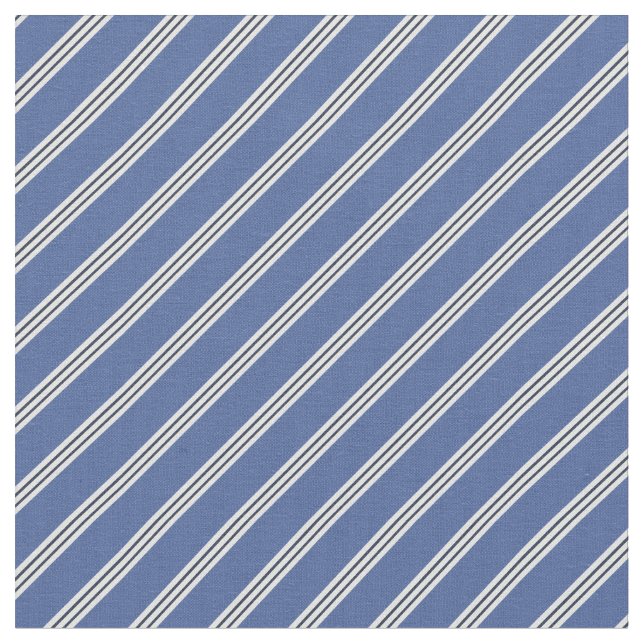 Blue Stripes Stoff (Nahaufnahme)