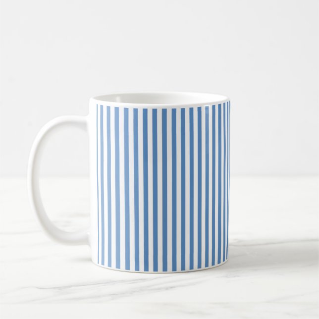 Blue Stripes Tasse (Links)
