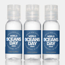 Blue Stylized Earth Waves