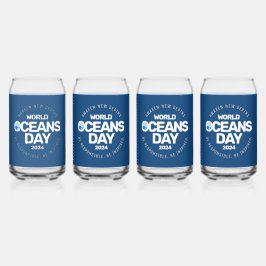 Blue Stylized Earth Waves Dosenglas