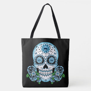 Blue Sugar Skull