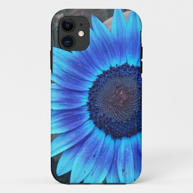 Blue Sunflower iPhone 5 Gehäuse Case-Mate iPhone Hülle (Rückseite)