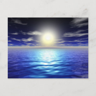 Blue Sunrise Postkarte