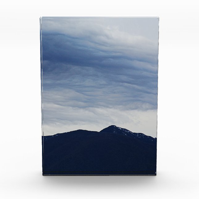 Blue Sunset Fotoblock (Vorderseite)