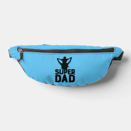 Blue Super Vater Happy Vathers Day 2024 Bauchtasche