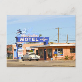 Blue Swallow Motel, Tucumcari, New Mexico Postkarte