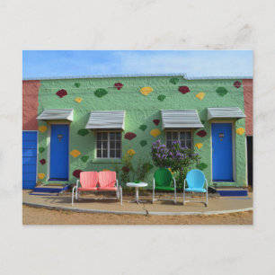 Blue Swallow Motel, Zimmer 10 & 11, Tucumcari, N.M Postkarte