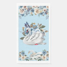 Blue Swan Paper Napkin Serviette