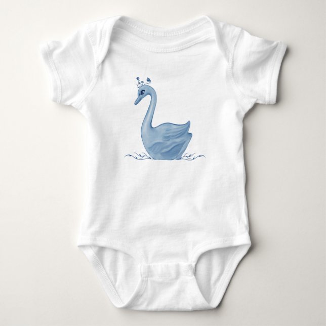 Blue Swan T - Shirt (Vorderseite)