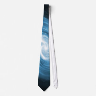 Blue Swirl Krawatte