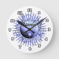 Blue Swirl Yin Yang