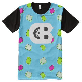 Blue T Shirt Die Toilettenrolle