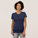 Blue T - Shirt für Frauen / Anpassen<br><div class="desc">T - Shirt für Frauen: Erstellen Sie Ihren eigenen,  benutzerdefinierten T - Shirt mit Text. Leichte Einstellungen (Design bearbeiten) durch das Hinzufügen von mehr Text,  Hintergrundfarben oder mehr Bildern.</div>