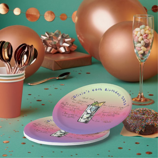 Blue Tahoe Birthday Party Paper Teller (Multi)