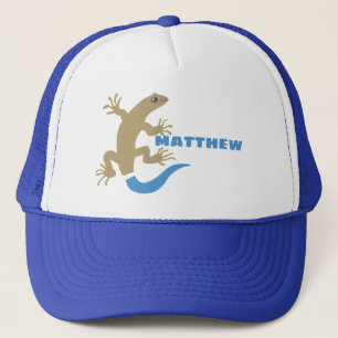 Blue Tail Skink Personalisiert Baseball Hat Truckerkappe