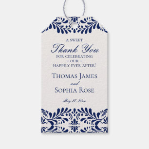 Blue Talavera Tile Fiesta Wedding Party Liebhaber Geschenkanhänger