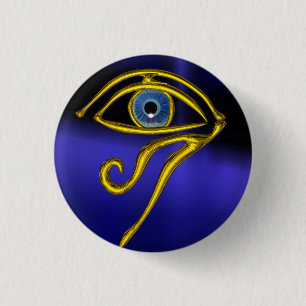 Blue Talisman Button