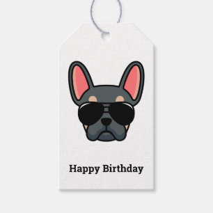 Blue Tan Französischer Bulldog-Geschenkartikel Geschenkanhänger