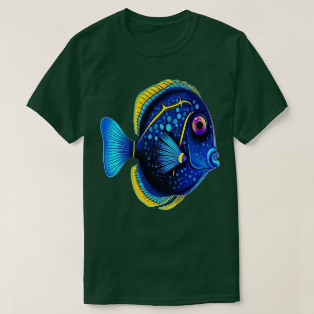 Blue Tang Smiling T-Shirt (Design vorne)