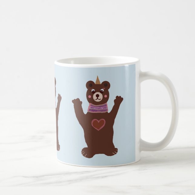 Blue Tasse Bear Party (Rechts)