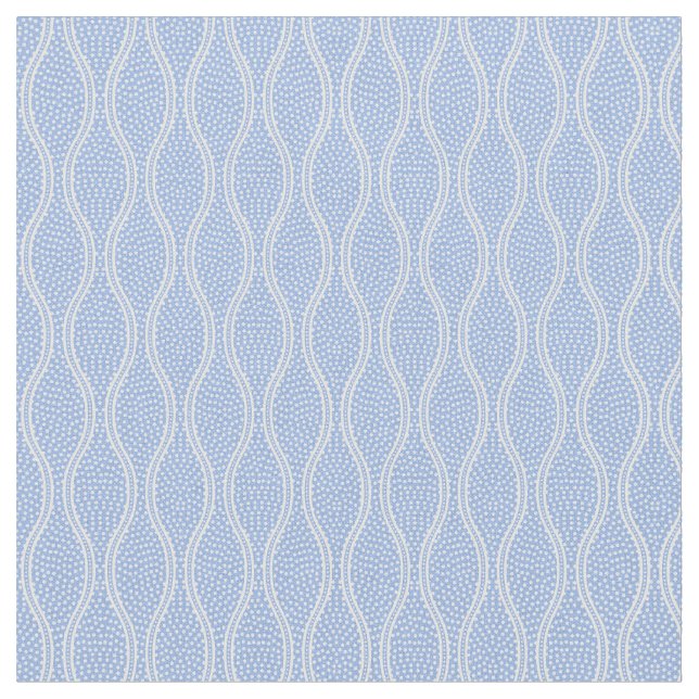 Blue Tatewaku Same Komon (klein) Stoff (Nahaufnahme)