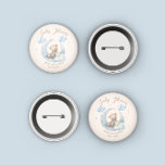 Blue Teddy Bear Stars Baby Dusche<br><div class="desc">Unsere Babydusche "Blue Teddy Bear" mit niedlichem Babybär mit Mond,  Wolken und Ballons gepaart mit elegantem Drehbuch "Bearly wait". Diese Kollektion besteht aus zwei Grundfarben und zahlreichen Hintergrundkombinationen,  die Sie Ihren Bedürfnissen anpassen können. Karo in unserem Shop für weitere Artikel aus dieser Kollektion.</div>