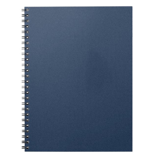 Blue Texture 6.5" x 8.75" Classic Notebook Notizblock (Vorderseite)