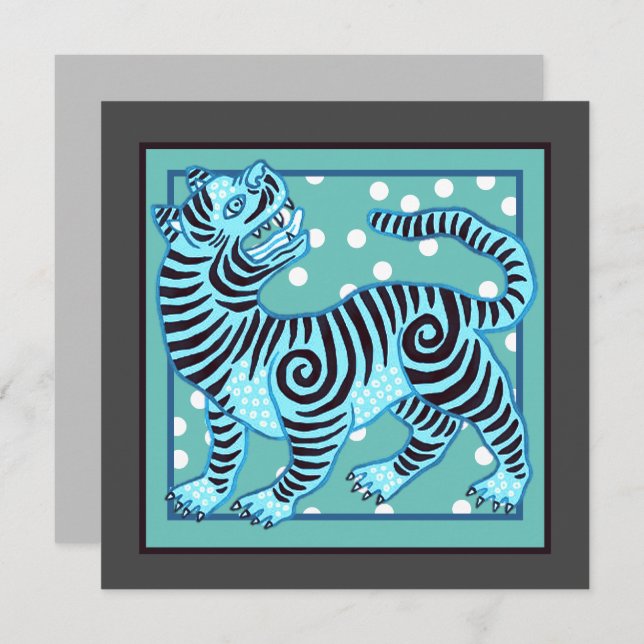 Blue Thai Tiger (Vorne/Hinten)