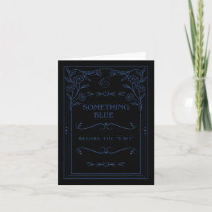 Blue Theme Bach Hen Party Matching Bride Wedding S Karte