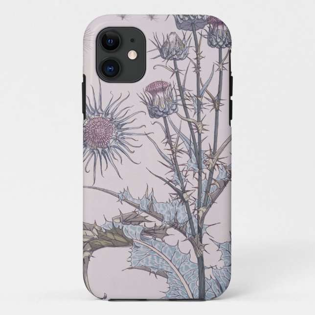 Blue Thistle Case-Mate iPhone Hülle (Rückseite)