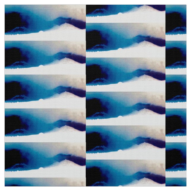 Blue Thunder Stoff (Muster)