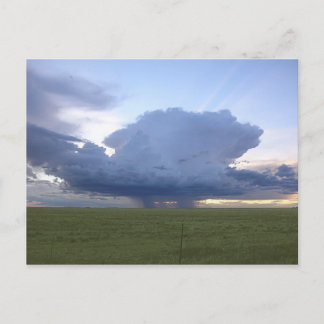 Blue Thunderhead Postkarte