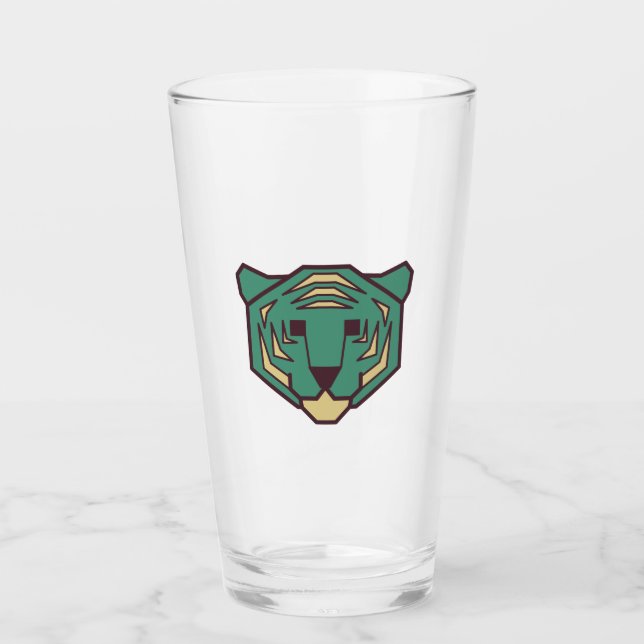 Blue Tiger Head Glas (Vorderseite)
