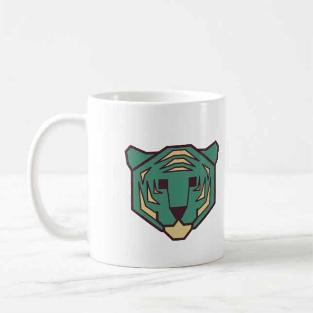Blue Tiger Head Kaffeetasse (Links)