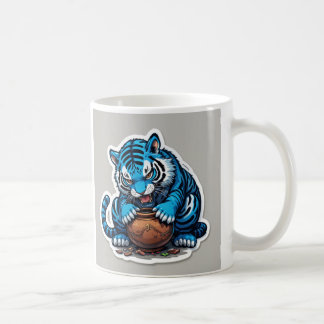 Blue tiger kaffeetasse