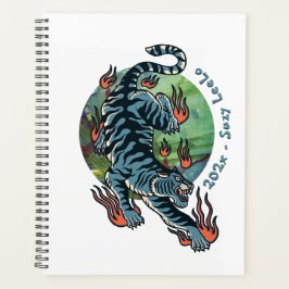 Blue Tiger Planner Planer