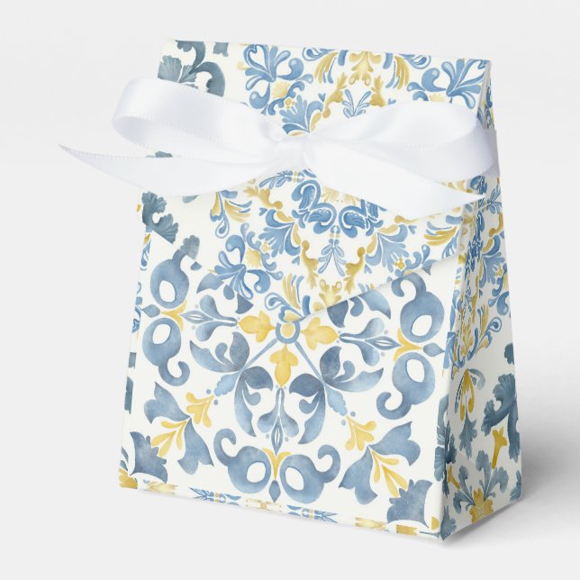Blue Tile Lemon Geschenkschachtel (Vorderseite)