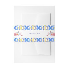 Blue Tile Mamma Mia Baby Dusche Einladungsbanderole
