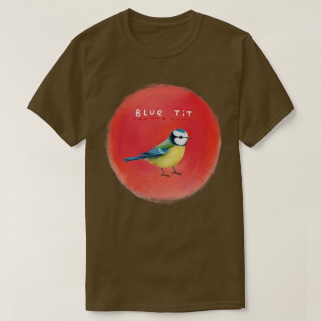 Blue Tit T-Shirt (Design vorne)