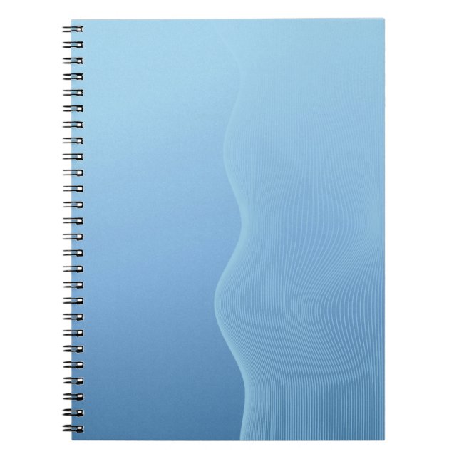 Blue Tone Notebook with Accents Notizblock (Vorderseite)
