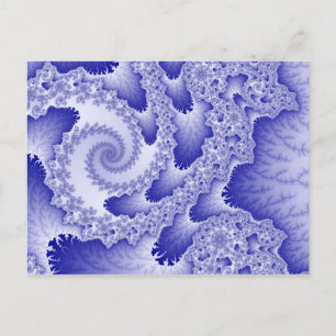 Blue Tongues Postcard Postkarte